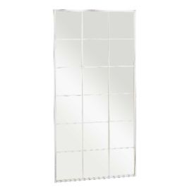 Espejo de pared Blanco Metal Cristal Ventana 90 x 180 x 2 cm Precio: 96.49999986. SKU: B1A3NQWTDM