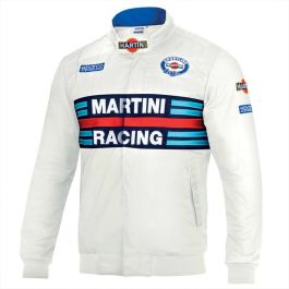 Chaqueta Deportiva para Hombre Sparco Martini Racing Blanco