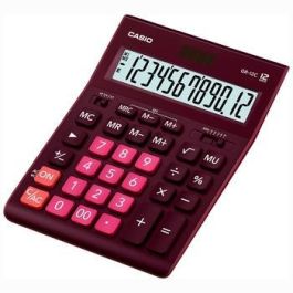 Casio Calculadora de Oficina 12 Dígitos Sobremesa Granate - Solar + Pila, Pantalla Extra Grande Precio: 6.69000046. SKU: B19J8FHM6X