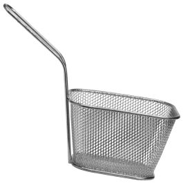 Totally Addict Cesta Presentar Fritos Bistrot Plata Metal con Asa 18x8,5 cm Precio: 1.90000008. SKU: B1D99S9ASE