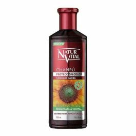 Natur Vital Champú Coloursafe Caoba Protector del Color con Girasol y Aloe Vera para Cabello Teñido 300 ml Precio: 3.50000002. SKU: S0521851