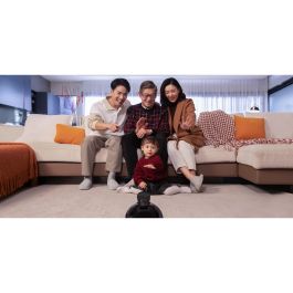 Enabot EBO X Robot 4K con Cámara Gimbal, VSLAM, Alexa, Proyector y Control por Voz para Mascotas y Hogar