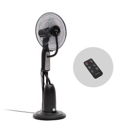 Ventilador Nebulizador de Pie con Mando a Distancia InnovaGoods Mistinn Negro 90 W 2,8 L Ventilador Nebulizador de Pie con Mando a Distancia InnovaGoods Mistinn Negro 90 W 2,8 L