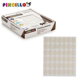 Etiquetas Adhesivas 17X24Mm Oval 7 Pags Pincello (120 Unidades) Etiquetas Adhesivas 17X24Mm Oval 7 Pags Pincello (120 Unidades)