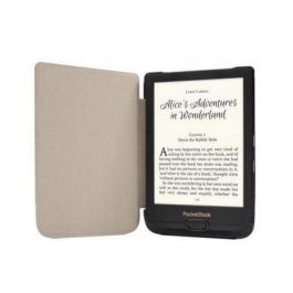 Pocketbook Funda Serie Shell Negro para Basic 4, Basic Lux 4, Basic Lux 3, Basic Lux 2, Touch Lux 4, Touch Lux 5, Touch HD 3, Color