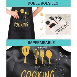Delantal de cocina Quttin 72x65 cm (24 Unidades) Delantal de cocina Quttin 72x65 cm (24 Unidades)