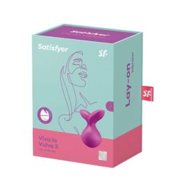 Satisfyer Viva la vulva 3 lay-on vibrator violeta