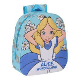 Mochila Infantil 3D Clásicos Disney Alice in Wonderland Azul cielo 27 x 33 x 10 cm Precio: 14.95000012. SKU: B1H2BM5TTP