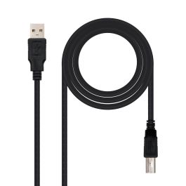 Nanocable 10.01.0105-BK Cable USB 2.0 Impresora USB-A Macho a USB-B Macho 4.5m Negro Precio: 4.68999993. SKU: S0224416
