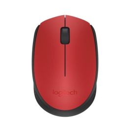 Ratón Inalámbrico Logitech M171/ Hasta 1000 DPI/ Rojo