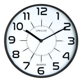 Reloj Pared Unilux Pop Negro Analogico 28 Cm Ø (Pila Incluida) Precio: 18.58999956. SKU: B1FX5635ZR
