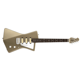 Sterling Guitarra Eléctrica St. Vincent Goldie SSS M/R Tremolo - Cashmere con pastillas mini-humbucker