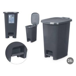Papelera 25L Pedal Antracita Arte Regal 28X45CM (6 Unidades) Precio: 63.89000013. SKU: B13TKBQYHA