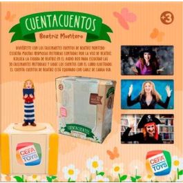 Figura y cuentacuentos beatriz montero.coloca la figura en el audio box para escuchar los cuentos.incluye cable de carga usb. Figura y cuentacuentos beatriz montero.coloca la figura en el audio box para escuchar los cuentos.incluye cable de carga usb.