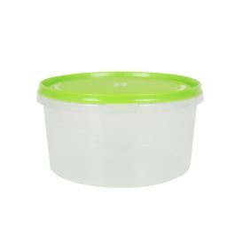 Inde Fiambrera Redonda 2L Colores 19x19x10 cm (12 Unidades)