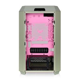 Thermaltake Tower 300 Matcha Plum Caja PC Micro Torre Ciruela - Soporte HDD/SSD 2.5"/3.5", Ventiladores 120/140mm