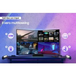 Samsung Odyssey S55CG970NU Pantalla para PC 55" (139,7 cm) 4K Ultra HD LED Negro Mate 165Hz 1ms Curva 1000R