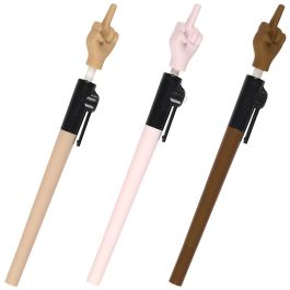 Mister Gadget Bolígrafo Dedo Peineta, colores surtidos aleatoriamente