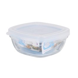 Duralex Fiambrera Transparente Freshbox 9x9x4 cm (12 Unidades)