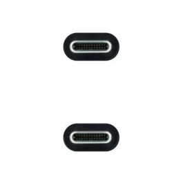Nanocable 10.01.4101-L150 Cable USB 3.1 Gen2 Tipo-C a Tipo-C 10Gbps, 100W (5A) con E-Mark. Soporta 4K 60Hz y Thunderbolt 3, 1.5m, Negro. Nanocable 10.01.4101-L150 Cable USB 3.1 Gen2 Tipo-C a Tipo-C 10Gbps, 100W (5A) con E-Mark. Soporta 4K 60Hz y Thunderbolt 3, 1.5m, Negro.