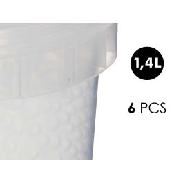 Bote Bolas Poliespan Blanco Pincello 13X14CM (6 Unidades) Bote Bolas Poliespan Blanco Pincello 13X14CM (6 Unidades)