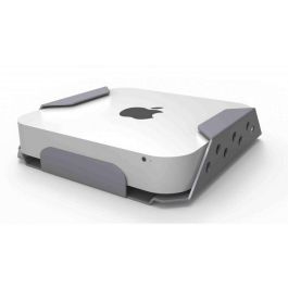 Compulocks Soporte Seguridad Mac Mini con Enclosure y Candado - Montaje VESA 75/100 Pared/Escritorio/Monitor Aluminio - Sin Pérdida WiFi