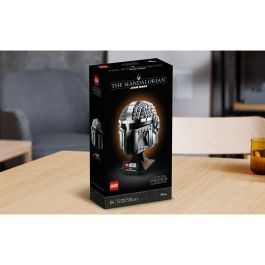 LEGO 75328 Star Wars The Mandalorian Helmet Kit de Modelo Coleccionable para Construir, Decorar y Regalar para Adultos