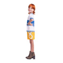 Disfraz nami peluca, camiseta y falda talla 10-12 y Disfraz nami peluca, camiseta y falda talla 10-12 y