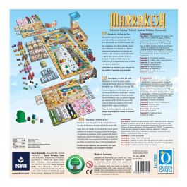 Devir Marrakesh Juego de Mesa para 2-4 Jugadores Idioma Castellano Portugués Catalán