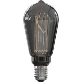 Bombilla LED E27 - CALEX - FIBRA DE VIDRIO RÚSTICA ST64 - 3,5 W - 40 lm - 2000 K - Regulable - Titanio Precio: 23.68999952. SKU: B1J2H5F4RL
