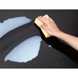 Brandt BPI6413BM Placa de Cocción Mixta Inducción y Gas, 4 Zonas, 51x58 cm, Vidrio Negro, 9 Posiciones, Seguridad Termopar