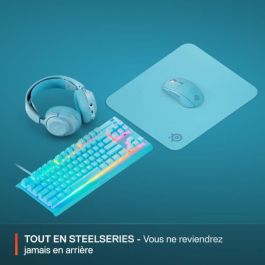 Steelseries Alfombrilla de ratón para juegos QcK M Cian STE5707119066327