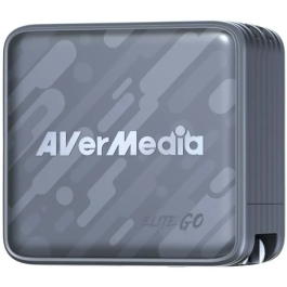 AVERMEDIA EliteGO (GC313Pro) 100W GaN Cargador Rápido USB-C PD 3.0, HD Negro