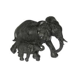 Atmosphera Elefante decorativo de resina, colores surtidos, 12x22.5x15.5cm