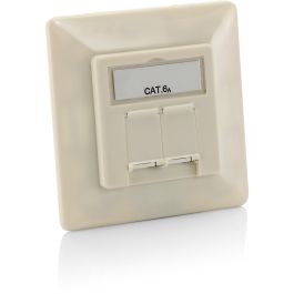 Equip Aufputz Frontplatte Cat6A 2x RJ45 RAL 1013 Perlweiß Precio: 29.88999959. SKU: B172439GRX