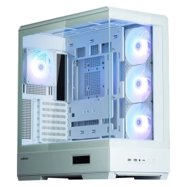 Zalman P50 DS White Midi Tower PC Blanco con Ventana de Vidrio y Iluminación RGB Precio: 120.50000017. SKU: B13NQWJKBG