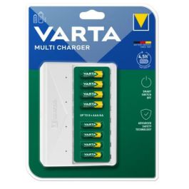 Varta Cargador de Pilas Multi 57659 para 8 Pilas Recargables AA y AAA NiMH con Protección Cortocircuito Blanco Precio: 26.8899994. SKU: B1HS26JYER
