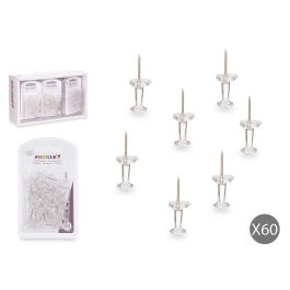 Set 60 Chinchetas Transparentes Pincello 2X11CM (24 Unidades) Precio: 14.9900003. SKU: B1AKYDHJA6