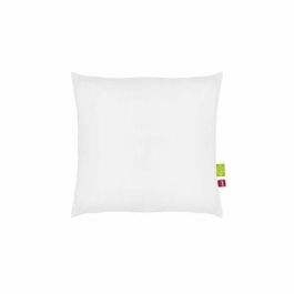 ABEIL Juego de 2 almohadas orgánicas Comfort - 60 x 60 cm - Blanco