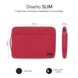 Funda Subblim Urban Laptop Sleeve para Portátiles hasta 15.6"/ Roja Funda Subblim Urban Laptop Sleeve para Portátiles hasta 15.6"/ Roja