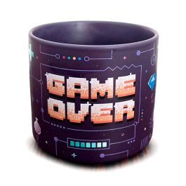PUCKATOR Taza Game Over 470ml Porcelana Apta Microondas Lavavajillas