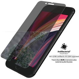 PanzerGlass Protector de Pantalla Privacidad para iPhone 6/7/8/SE 2020/22. Antirayaduras, Antigolpes y Antibacteriano