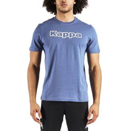 Camiseta de Manga Corta Hombre Kappa Azul Hombre