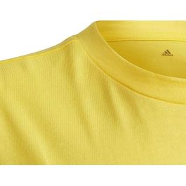 Camiseta de Manga Corta Infantil Adidas Future Pocket Amarillo