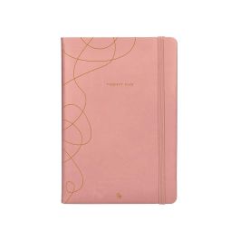 Agenda Encuadernada Liderpapel Efira A5 2025 Dia Pagina Color Rosa Nude Papel 70 gr