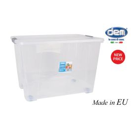 Dem Caja de Almacenaje con Tapa "Kira", 62 Litros, con Ruedas, Dimensiones 58 x 41 x 39 cm (2 Unidades) Precio: 27.50000033. SKU: B1JJFAKCMD