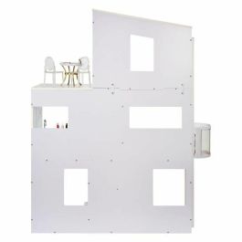 Rainbow High LIT502203EUC Townhouse - Casa de madera, 3 plantas, 6 habitaciones, ascensor funcional y mobiliario móvil Rainbow High LIT502203EUC Townhouse - Casa de madera, 3 plantas, 6 habitaciones, ascensor funcional y mobiliario móvil
