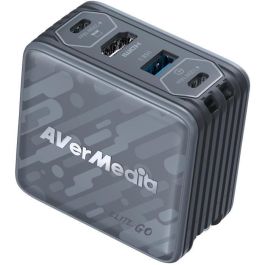 Cargador GaN - AVERMEDIA - 100W con captura de vídeo FHD GC313Pro Negro