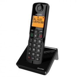 Alcatel S280 DUO Teléfono DECT Identificador de Llamadas Negro