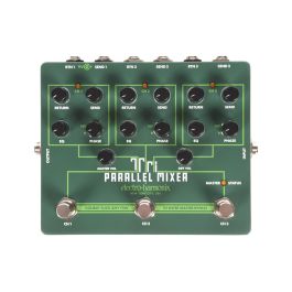 EHX Tri Parallel Mixer Pedal Switch para mezclar Loops y efectos, incluye fuente de alimentación 9,6DC-200 PSU Precio: 142.58999975. SKU: B1GTRNSGN4
